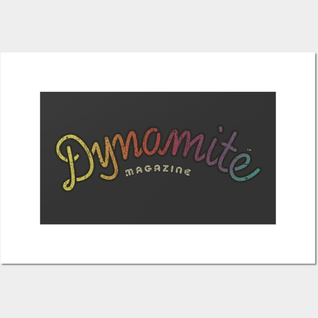 Dynamite Magazine Wall Art by JCD666